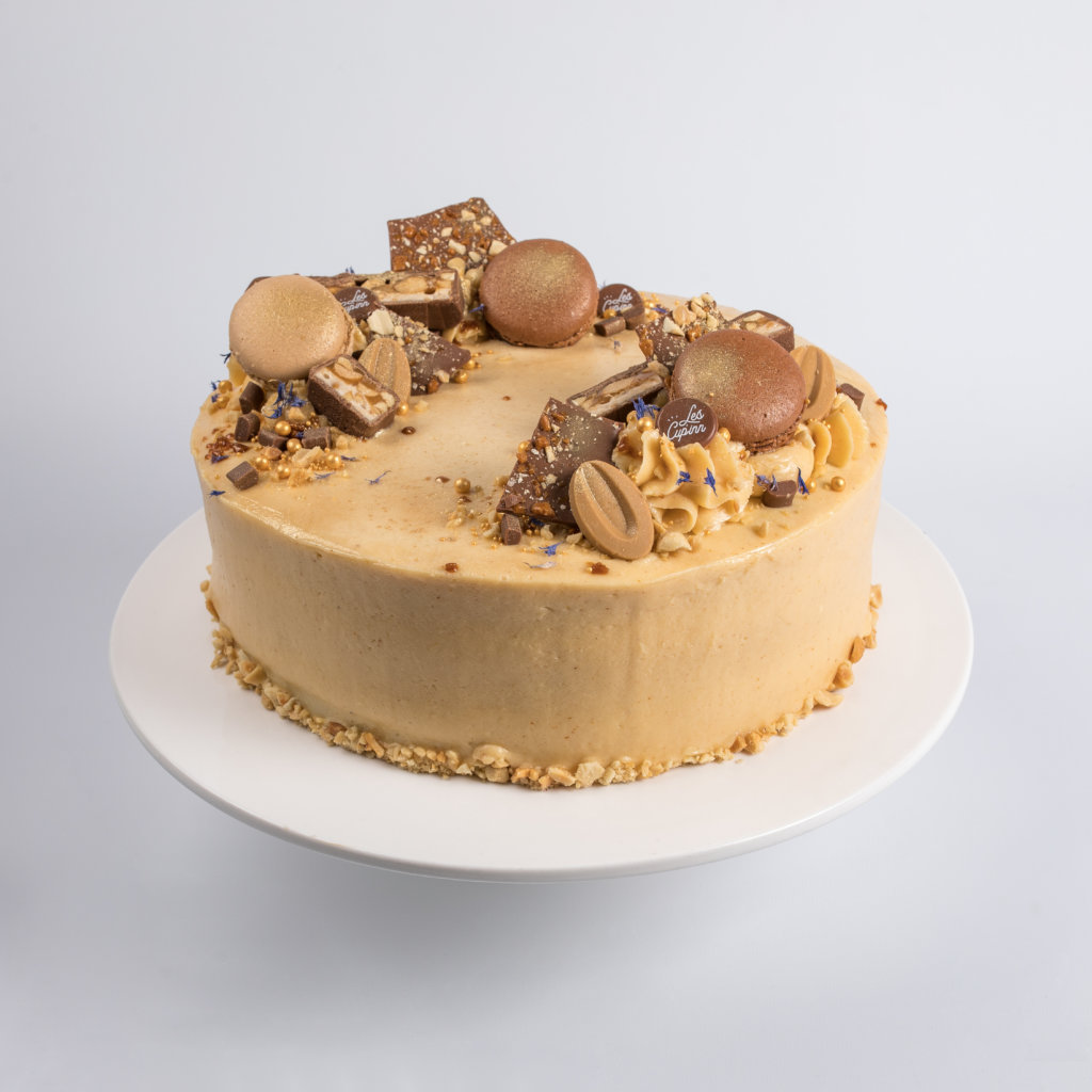 Les Cup Inn Layer Cake Caramel Cacahuetes 15 Pers